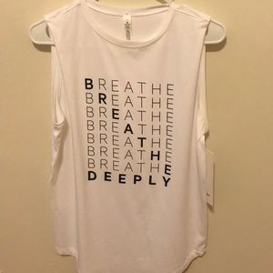 Lululemon White Tank Top